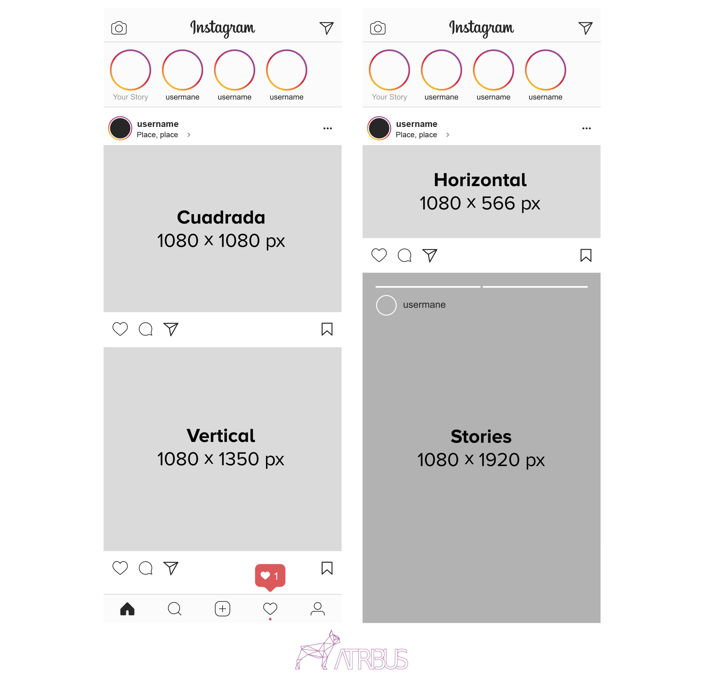Guía tamaño de imágenes en Instagram 2022