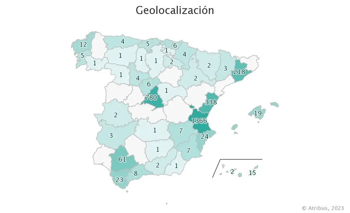 geolocalización conversaciones posibles votantes