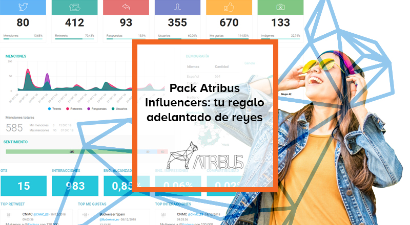 Pack influencers Atribus