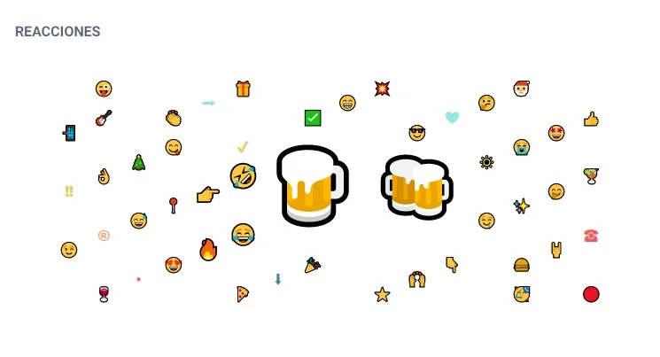 emojis utilizados cerveza